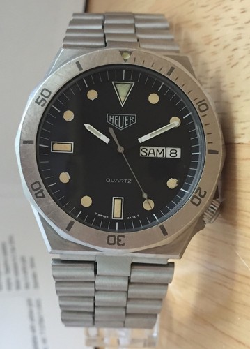 heuer quartz diver